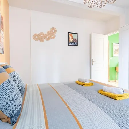 O Terminus Oceane - Proche Gare - Lit King Size Appartement *