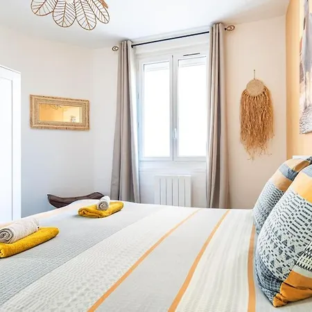Apartament O Terminus Oceane - Proche Gare - Lit King Size Hawr