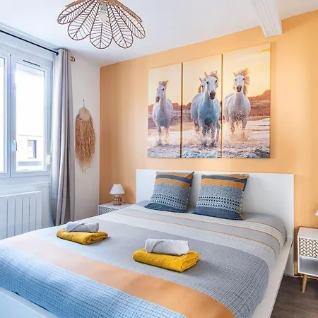 O Terminus Oceane - Proche Gare - Lit King Size * Hawr