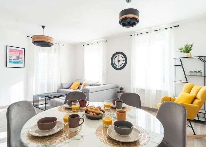 O Terminus Oceane - Proche Gare - Lit King Size * Hawr